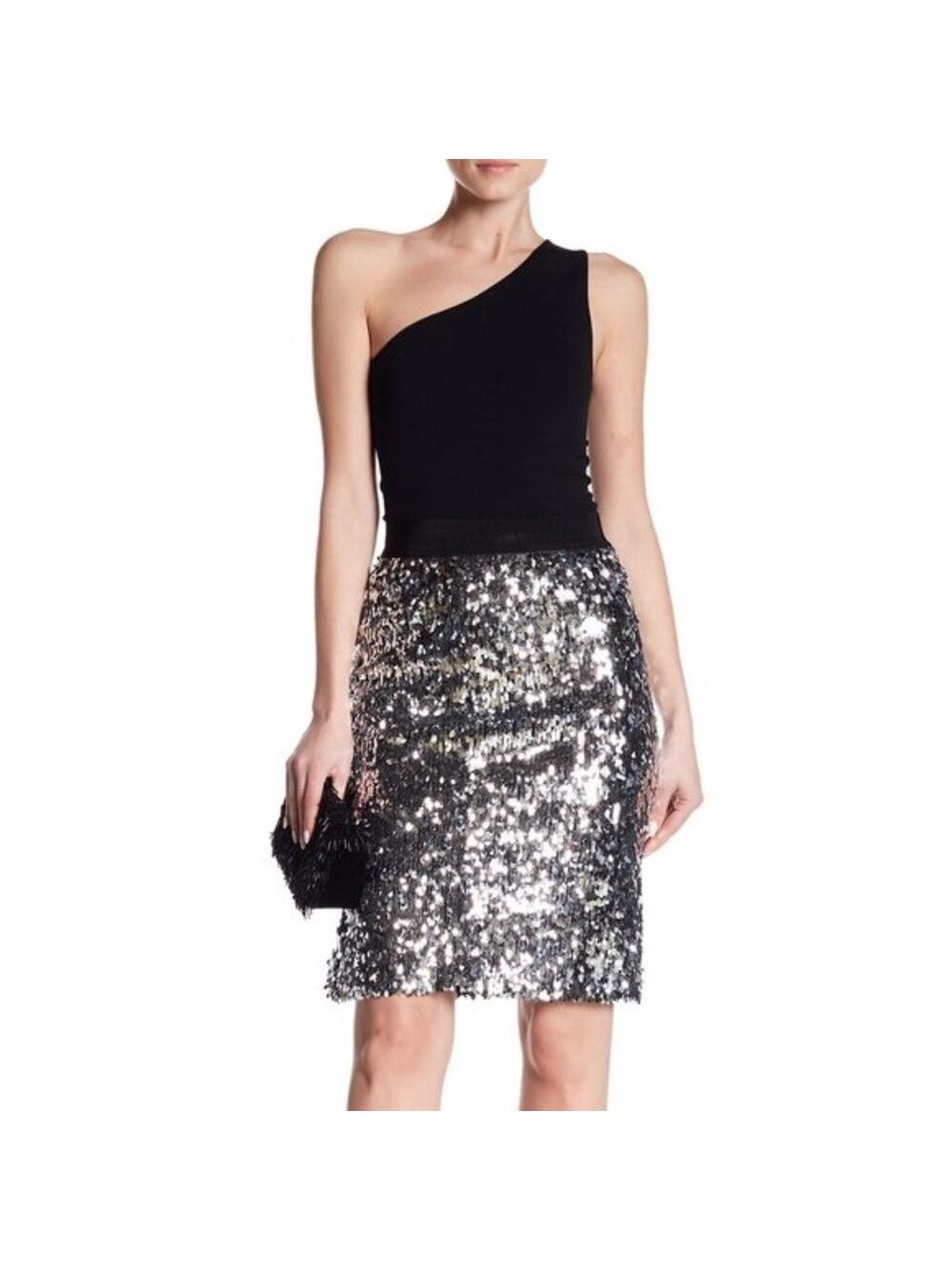 Vince Camuto Sequin Pencil Skirt